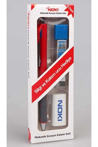 Noki Diamond Mechanical Pencil Set 0.7 mm Pencil+ Nib+ Eraser