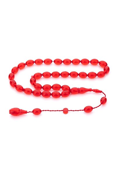 TESBİHKENTİ التعبير عن درجة الحرارة حجم صغير مسبحة العنبر الأحمر الناري