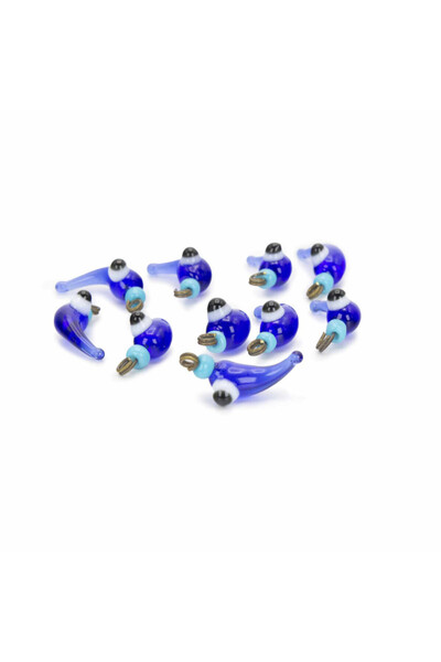 bidoluhobi Staklene perle za zloko oko, 10 komada, model 5