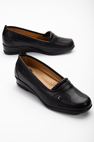 Waresta Ortopedik Içi Deri Günlük Alçak Topuk Anne Ayakkabı Yumuşak Günlük Ka...