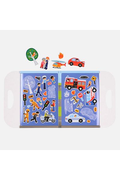 Tiger Tribe Magnetic Play Set - Emergency Rescue