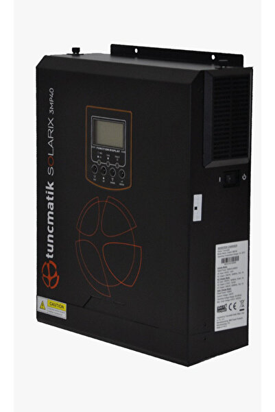 Tunçmatik Solarix 3 Kw 40 A Mppt 3000 Watt Tam Sinüs Akıllı Inverter