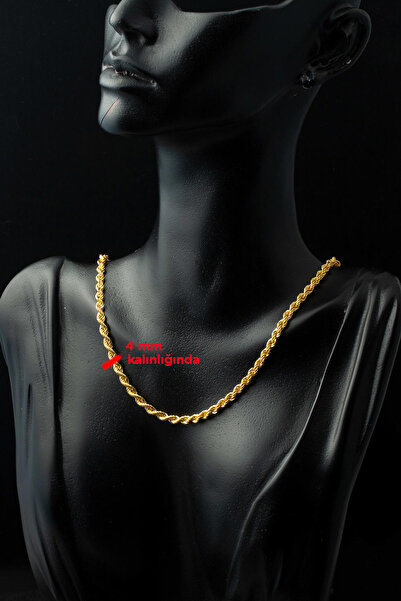 Bilezikci 65 cm. 8 Ayar Halat Altın Zincir