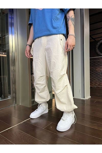 1blood KREM Techtical Parachute Trousers