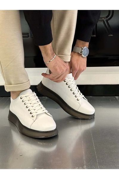 MARCOMEN 15275 Men's Genuine Leather Airzoom Sole Shoes