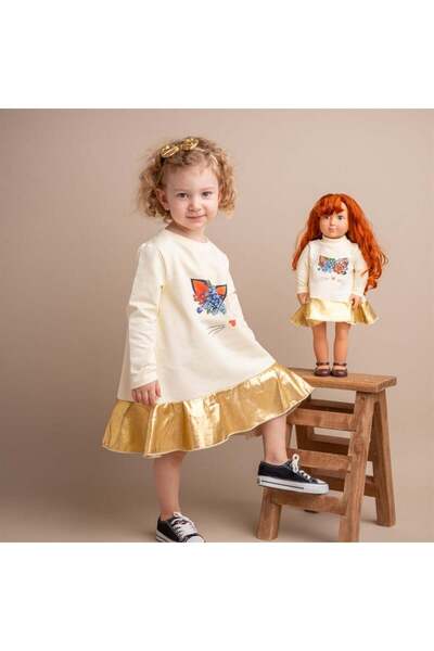 Isabel Abbey Bebeğim Ve Ben Elbise - Kedicik