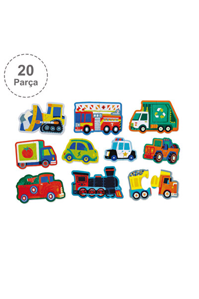 Crocodile Creek İlerleyen Puzzle - Araçlar