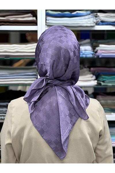 PİRAMİT Jacquard Checker Scarf