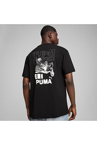 Puma Ανδρικό μπλουζάκι Graphics Bicycle Kick Tee