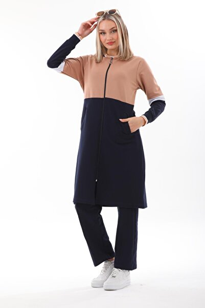 WestBound Γυναικείο Σετ φόρμας Hijab Long Casual Sports Set MINK