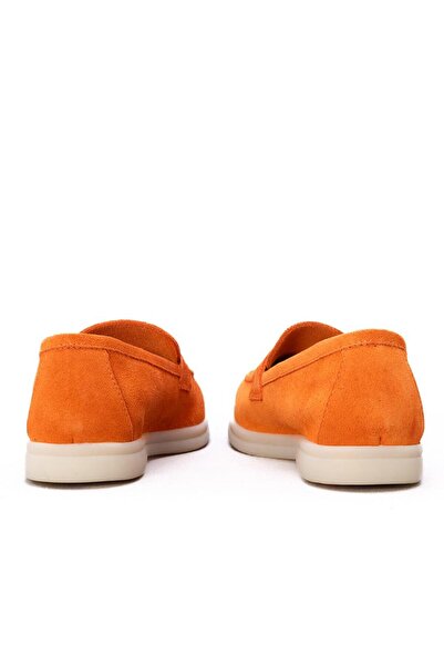 Gusse Maggie 3012 Model Women's Genuine Suede Leather Ballerinas