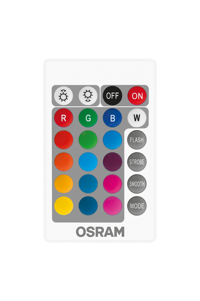 Osram Led 4.9w Rgbw 470lm E14 Duy 15 Farklı Renk Ve Sarı Işık Kumandalı Ampul