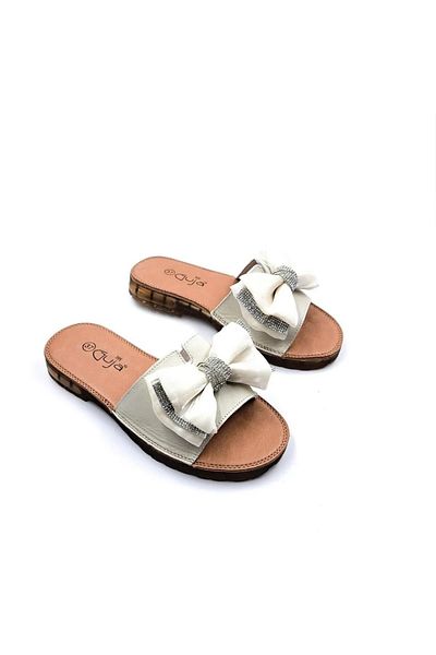 Guja Piele autentică originală și papuci moale, flexibili și eleganti