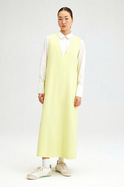 Touché Privé V-NECK CREPE GILET