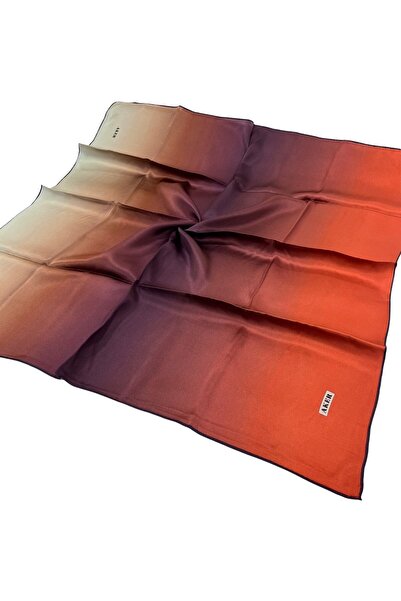 Aker 7656701 -342 Bej Tile Sura Eșarfă de mătase - Gradient