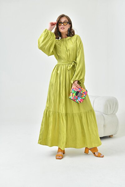 FTZ WOMEN فستان جاكار نسائي حمض 30857