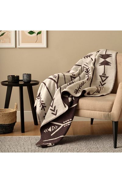 Bella Maison Monolo Tv Blanket Anthracite (130X170 cm)