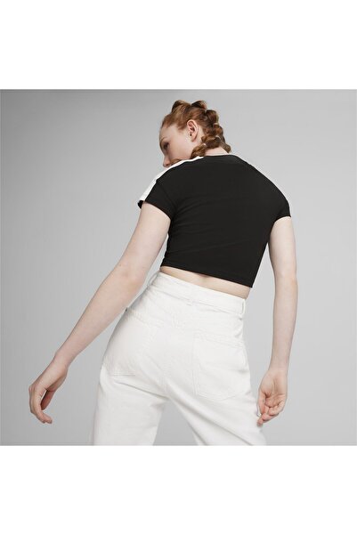 Puma Iconic T7 Baby Tee γυναικείο μπλουζάκι