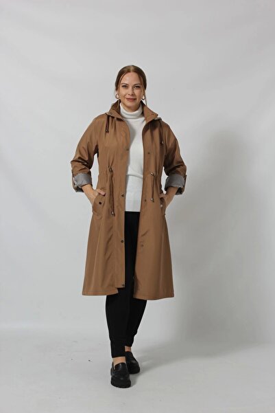 Moda Berray UZUN ASTAR DETAYLI BONDİT TRENÇKOT