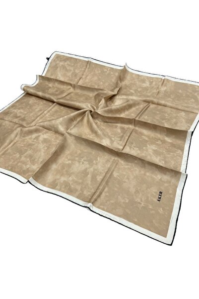 Aker Μεταξωτό Φουλάρι - 7208713-913 Camel Twill