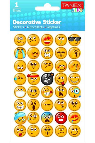 Tanex Emoji Series Sticker Tnx-25028