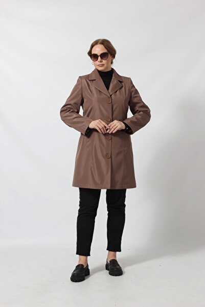 Moda Berray 1670 Düğmeli Cep Detaylı Bondit Ceket