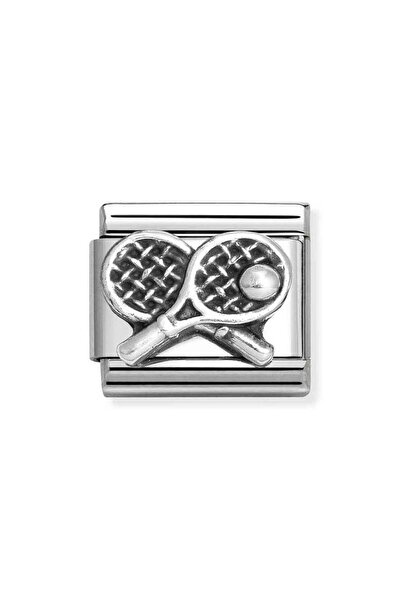 NOMİNATİON Composable Classic OXIDIZED SYMBOLS in st,steel and 925 sterling s...