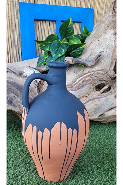 Ekodoğa Ev Bahçe Dekorasyon Vazo Testi Küp Çömlek