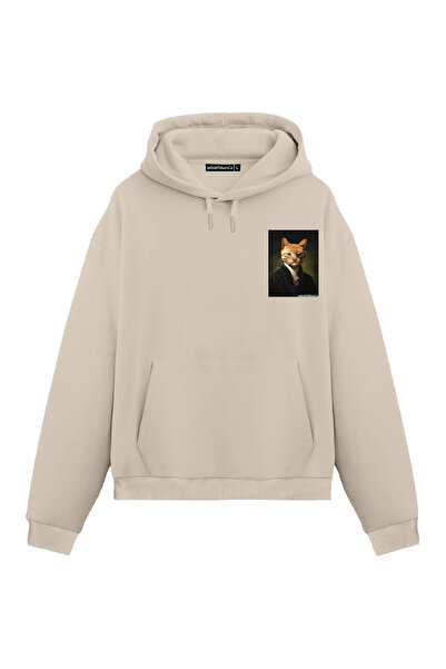 Mounte Bianca Unisex Signor Gatto - Obična majica sa kapuljačom