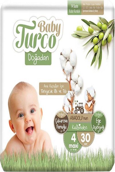 NEZADE STORE Baby Turco Dogadan No 4 Maxi