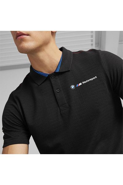 Puma Ανδρικό T-shirt Bmw Mms Jacquard Polo
