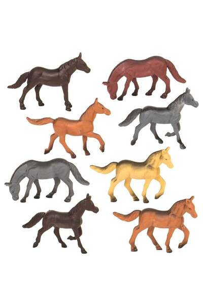 Isabel Terra 60 Parça Küçük Oyun Seti - Atlar