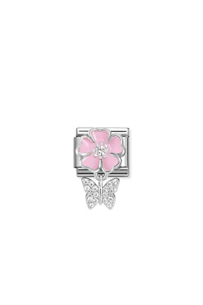 NOMİNATİON Composable Classic CHARMS steel, 925 sterling silver, enamel and c...