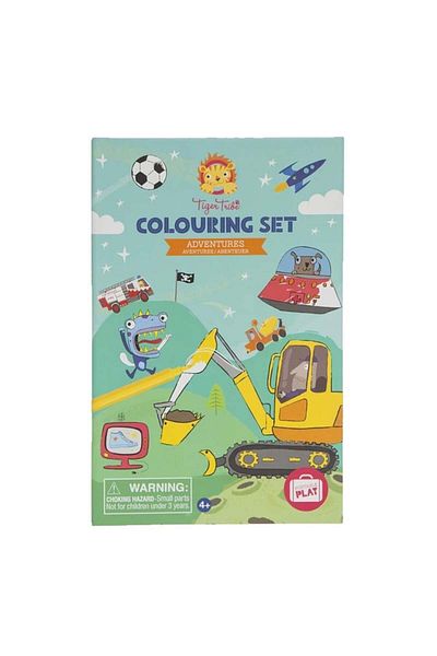 Tiger Tribe Coloring Set - Adventures