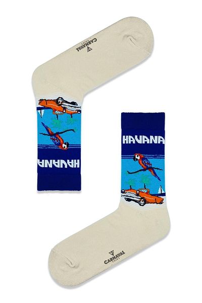 CARNAVAL SOCKS Цветни чорапи с дизайн на Хавана