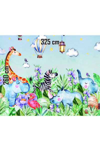 DEGE HOME Self Adhesive Children's Room Covering Sticker 325 X 260 cm