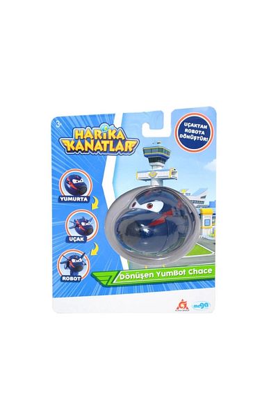 Basic Fun الأطفال 20563 أجنحة رائعة تتحول إلى وكيل Yumbot Chace