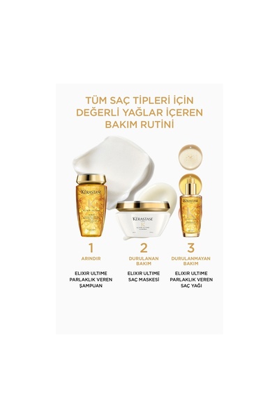 Kerastase AD.Elixir ultime kerastase Le Bain Coffret de soins brillance cheve...