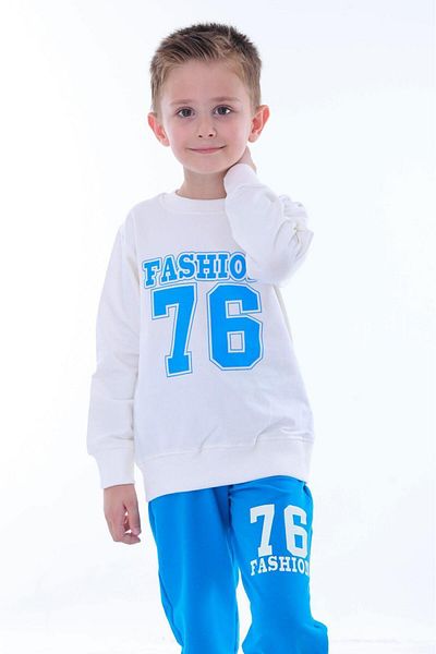 TRENDİMİZBİR Costum albastru pentru băiat - Moda 76