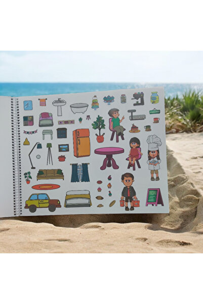 Gıpta My Fun 200+ Sticker Book for Children - We Can'T Surround