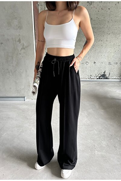 Nordmende Γυναικείο φαρδύ φούτερ με ψηλόμεσο φαρδύ μπροστινό στρίφωμα