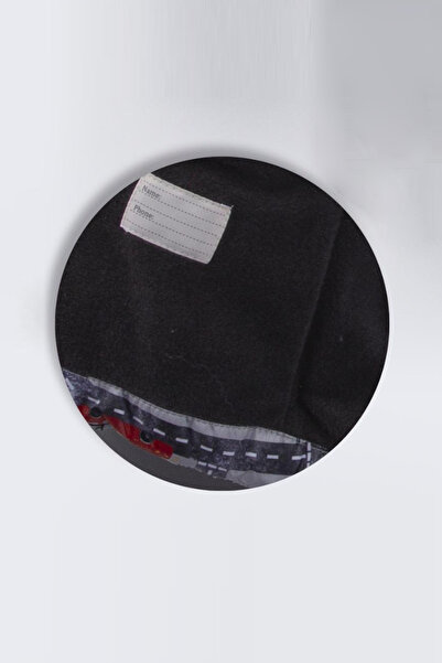 MDM Araba ve Kamyon Figürlü Baskılı İç Astarı Polarlı Kapüşonu Kışlık İçi Peluş Erkek Bebek Mont Şişme