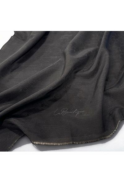 LA BOUTIQUE ЕДНОЦВЕТЕН КОПРИНЕЕН ШАЛ - V18 - 70X190