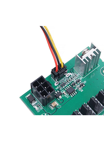 KEEPRO وحدة تحكم في سرعة مروحة الكمبيوتر DC12V ذات 8 قنوات