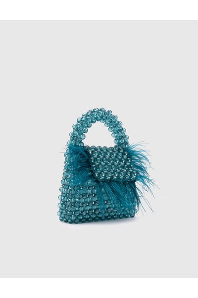 İLVİ Orbe Women's Handbag Petrol Blue