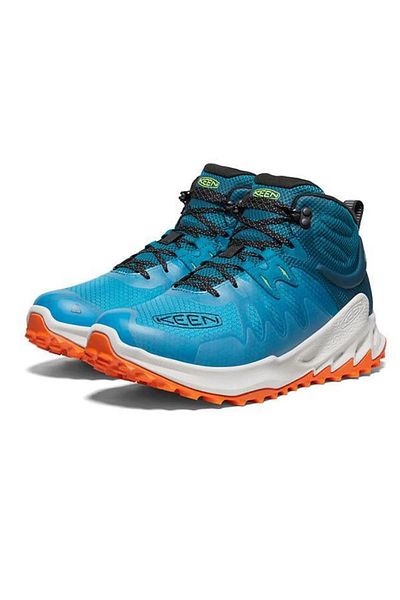 Keen Zionc Mid Wp 1028037   Cizme de exterior albastre pentru bărbați