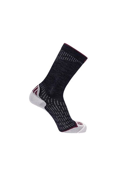 Salomon Running Ultra Crew Socks - Navy Blue