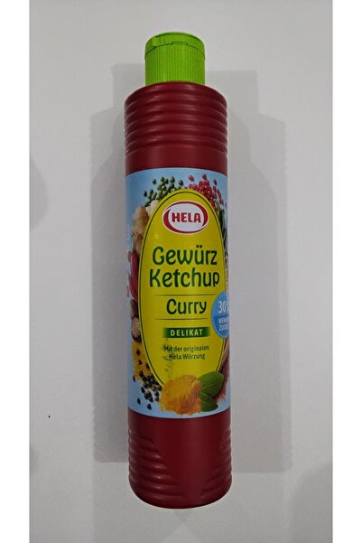 Hela GEWÜRZ KETCHUP CURRY 30 % WENİGER ZUCKER 800ml