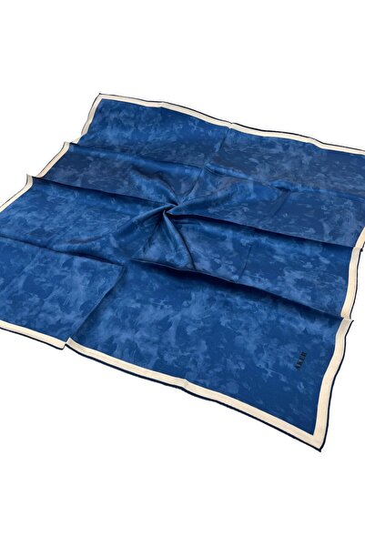 Aker Eșarfă de mătase albastru noapte - 7208701 -323 Sura