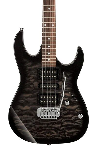 IBANEZ GRX70QA-TKS Transparent Black Sunburst Elektro Gitar